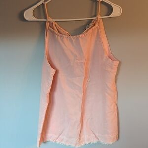 Peach Sleeveless Women's Top